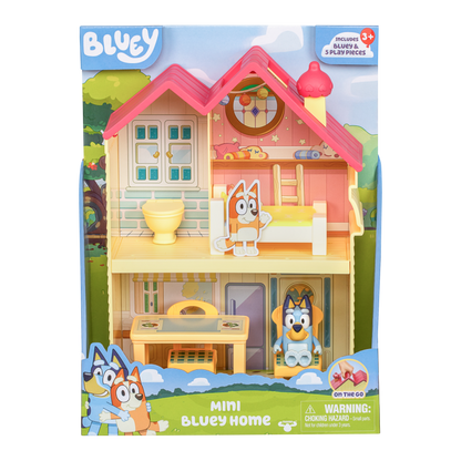 Mini domeček Bluey s příslušenstvím + figurka