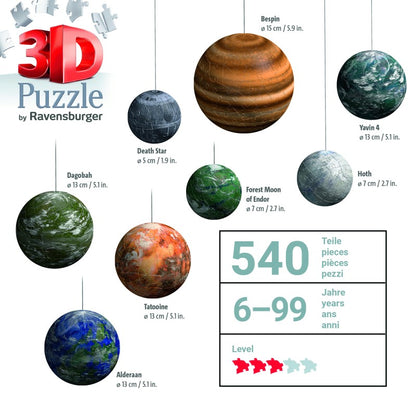Puzzle 3D Star Wars Galaxie