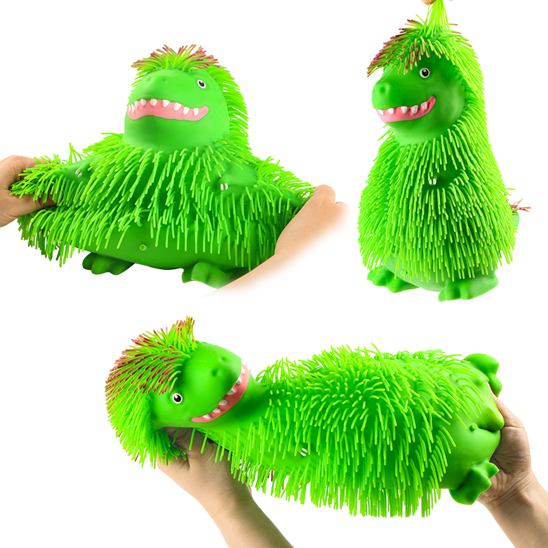 Žertovinka mačkací 25 cm dinosaurus