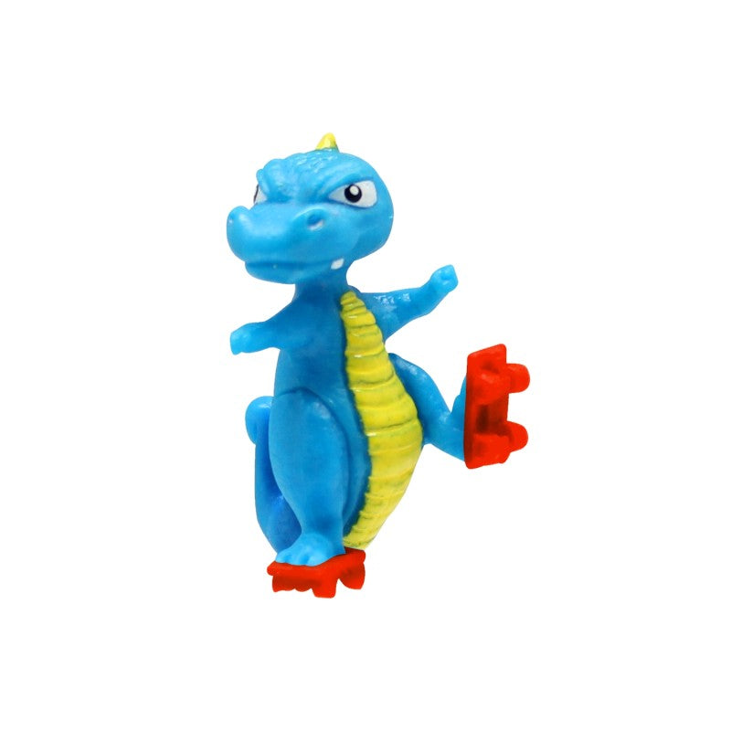 Slimy s dinosaurem zeleno - fialový sliz