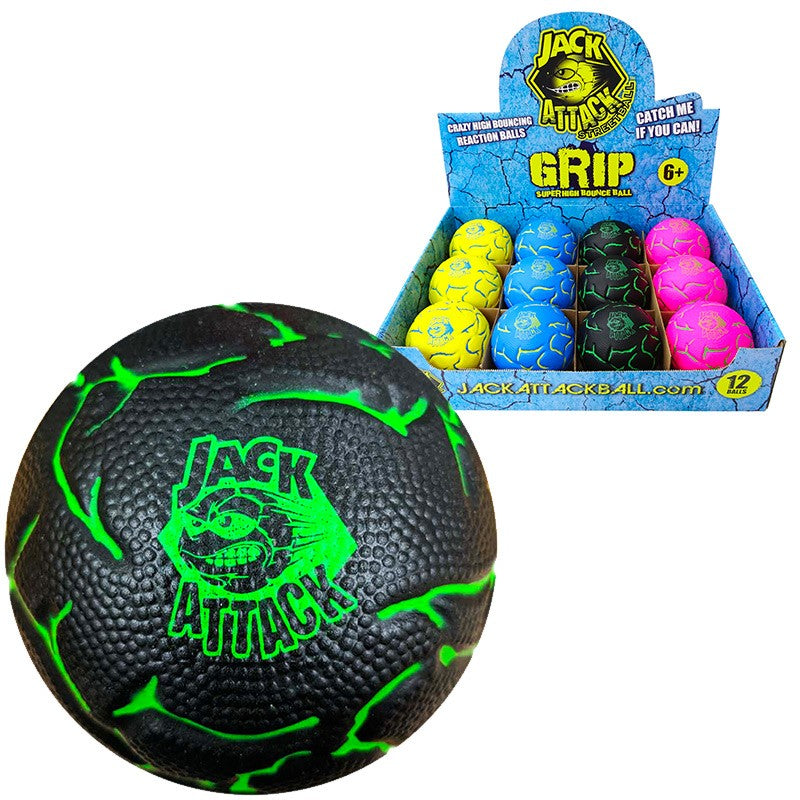 JumpGeniX Jack Attack Grip 9 cm černý