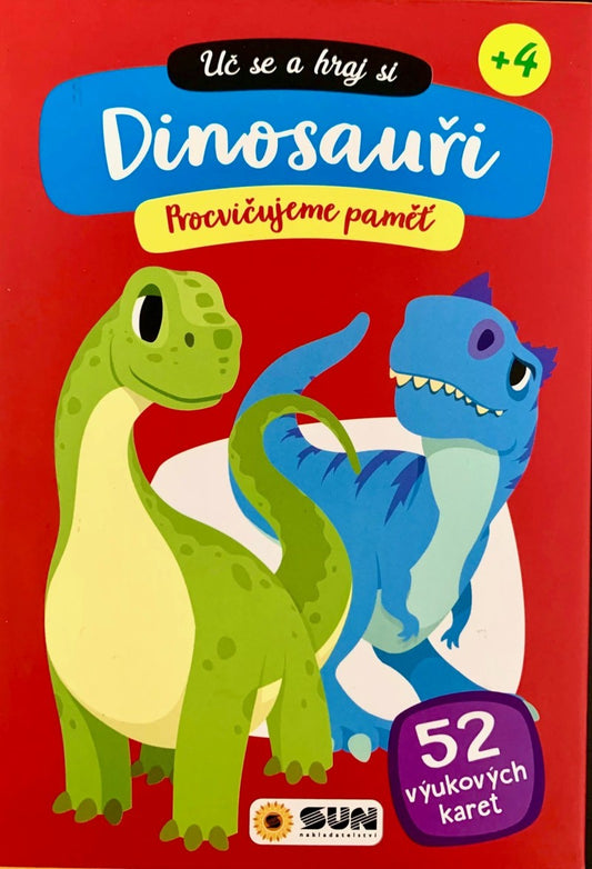 Uč se hraj si - Dinosauři  - 52 výukových karet