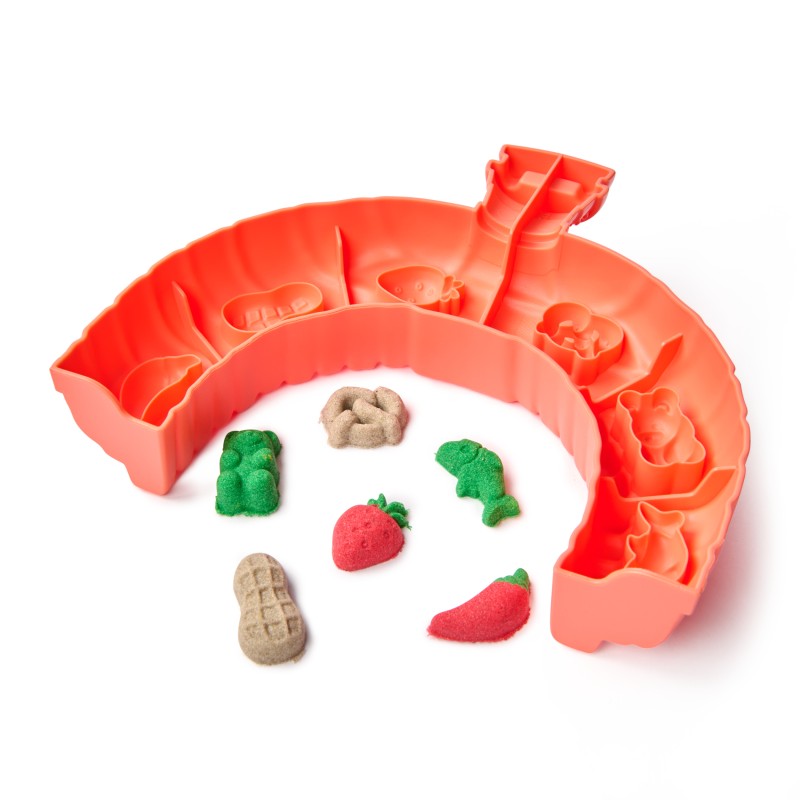 Kinetic Sand výroba pizzy