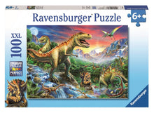 Puzzle U dinosaurů, 100 dílků