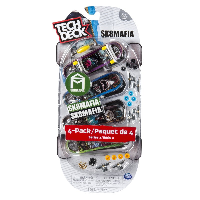 Tech Deck fingerboard čtyřbalení DC Deluxe