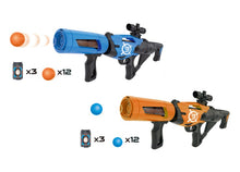Pistole na pěnové míčky 52 cm oranžová