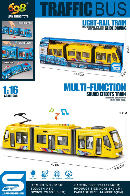 Tramvaj žlutá 1:16