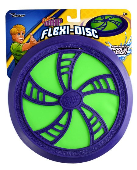 Flexi disc zeleno-fialový