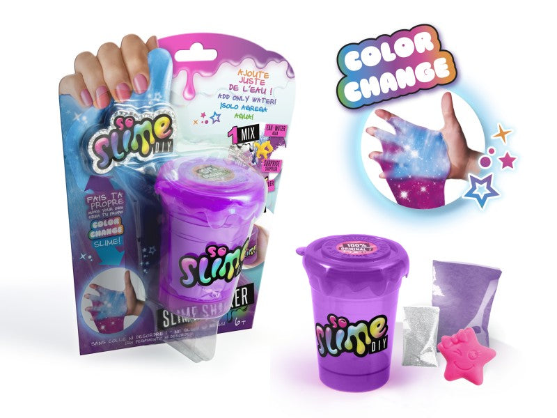 So Slime Shaker mění barvu fialový