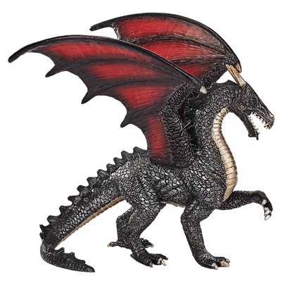 Drak ocelový figurka