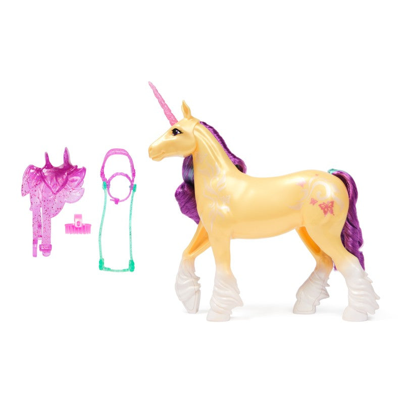 Unicorn Academy česací jednorožec 24 cm Leaf