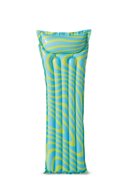 Matrace nafukovací s potiskem 183x69cm růžovo - zelené