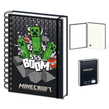 Minecrat A5 blok kroužkový (3D efekt) DPL10