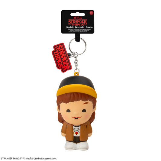 Stranger Things Squishy klíčenka Dustin