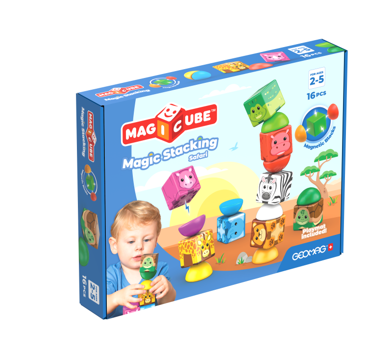 Geomag Magicube Safari 16 dílků