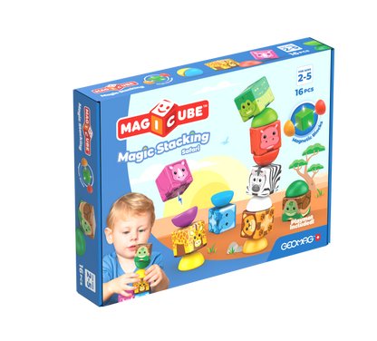 Geomag Magicube Safari 16 dílků