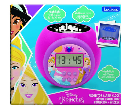 Lexibook budík Disney princezny se stropním projektorem