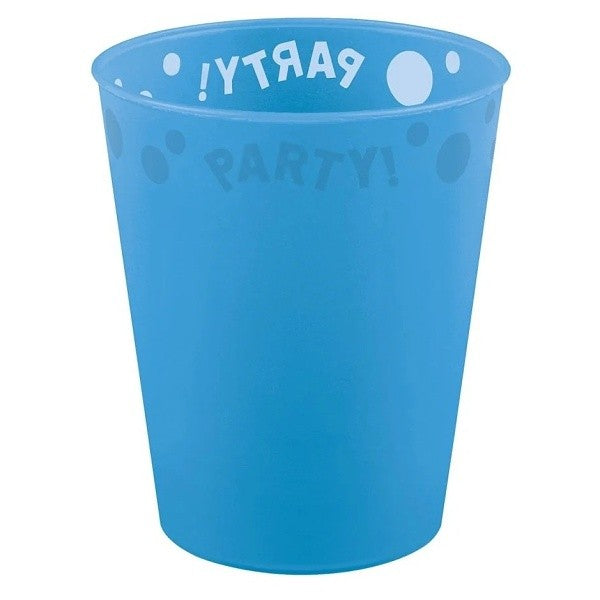 Kelímek plastový modrý znovupoužitelný 250 ml 1 ks