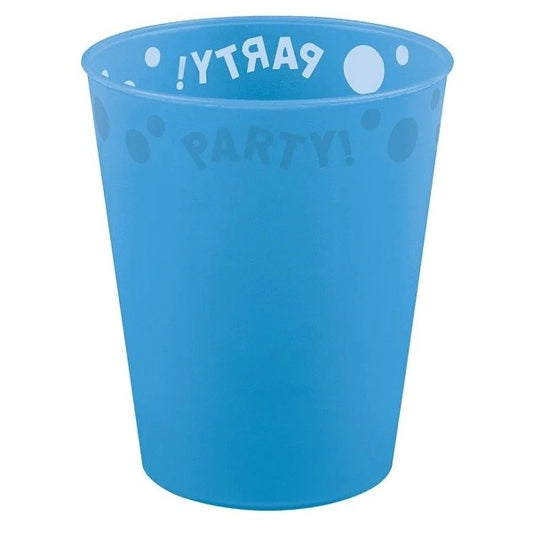 Kelímek plastový modrý znovupoužitelný 250 ml 1 ks
