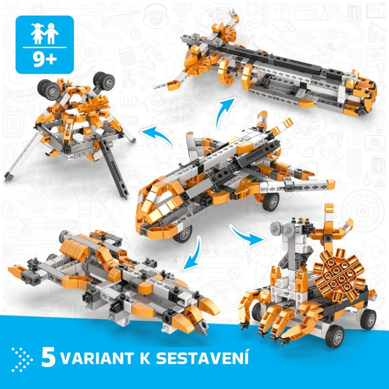 Engino Inventor Raketoplán 5 modelů