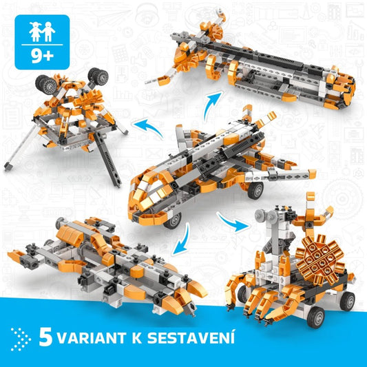 Engino Inventor Raketoplán 5 modelů