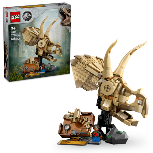 LEGO® Jurassic World 76969 Dinosauří fosilie: Lebka triceratopse