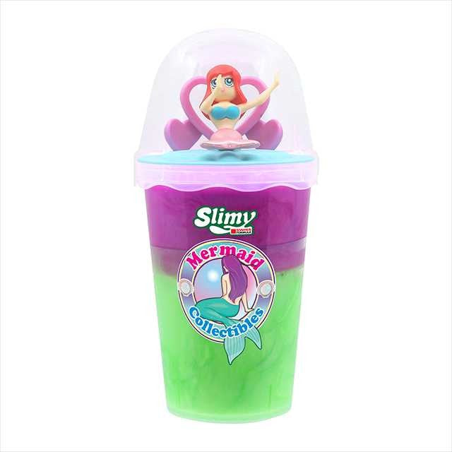 Slimy s mořskou pannou zeleno - modrý sliz