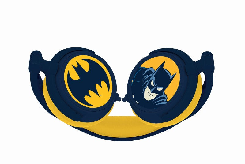 Lexibook skládací drátová sluchátka Batman s limitem hlasitosti