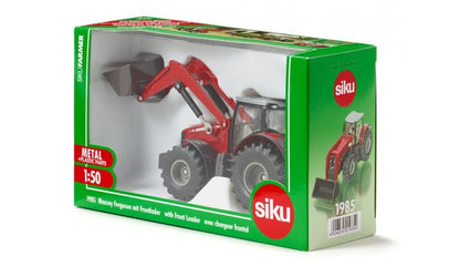 SIK Farmer - Traktor Massey Ferguson s předním nakladačem