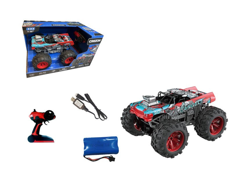 RC 1:12 auto 2.4G Patfoot červené