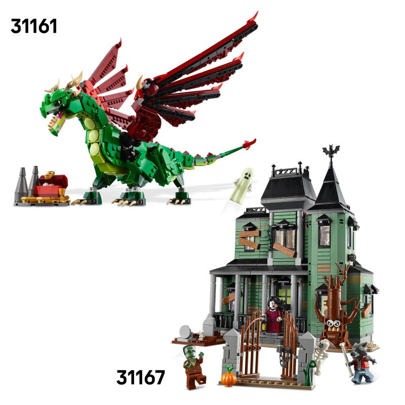 LEGO® Creator 3 v 1 31168 Středověký hrad a rytíři na koních