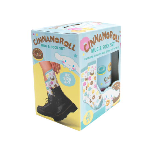 Cinnamoroll dárkový set (hrnek a ponožky)