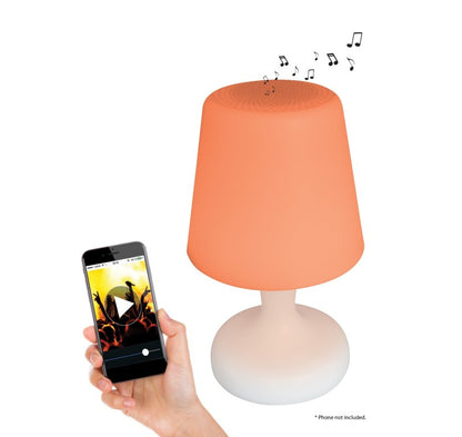 Lexibook bluetooth reproduktor ve tvaru stolní lampy
