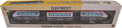 BABU vláčky - Elektrický osobní vláček - set 3 ks