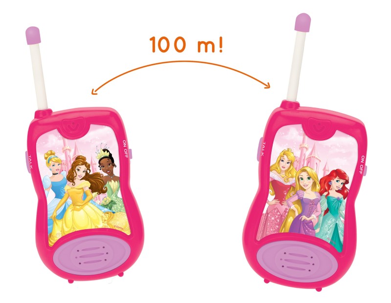 Lexibook vysílačky Disney princezny s dosahem 200 m