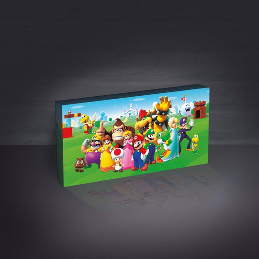 Super Mario svítící obraz