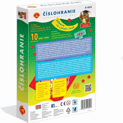 Hra vzdělávací, Číslohraní (10 her v 1)