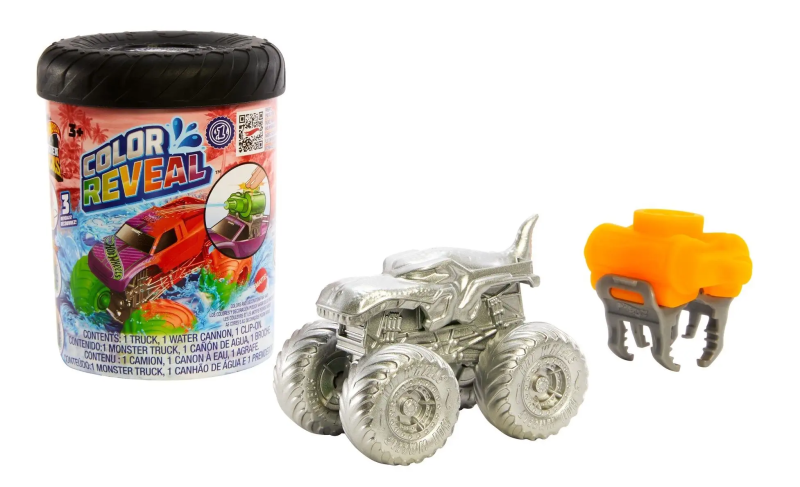 Hot Wheels monster trucks color reveal