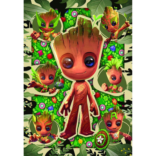 Clementoni - Puzzle 104 Marvel Groot