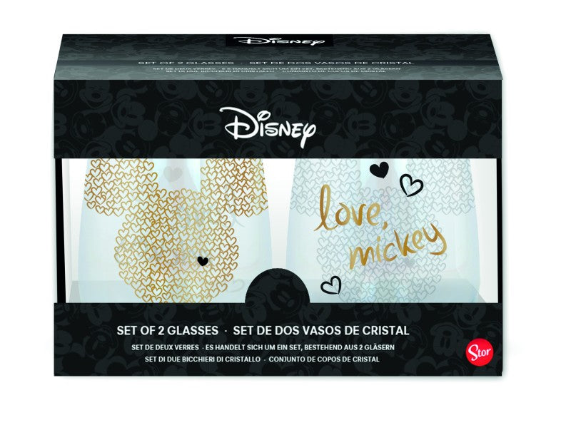 Sada sklenic Mickey Mouse
