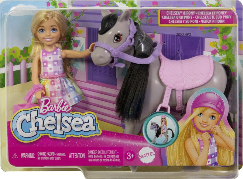 Barbie Chelsea s poníkem