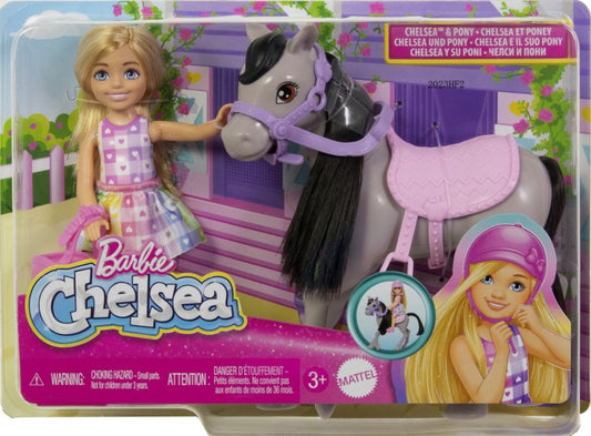 Barbie Chelsea s poníkem