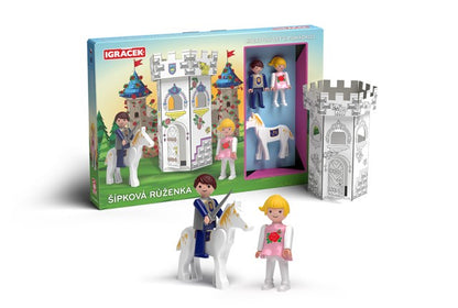 Igráček Šípková Růženka - kreativní set s pohádkou