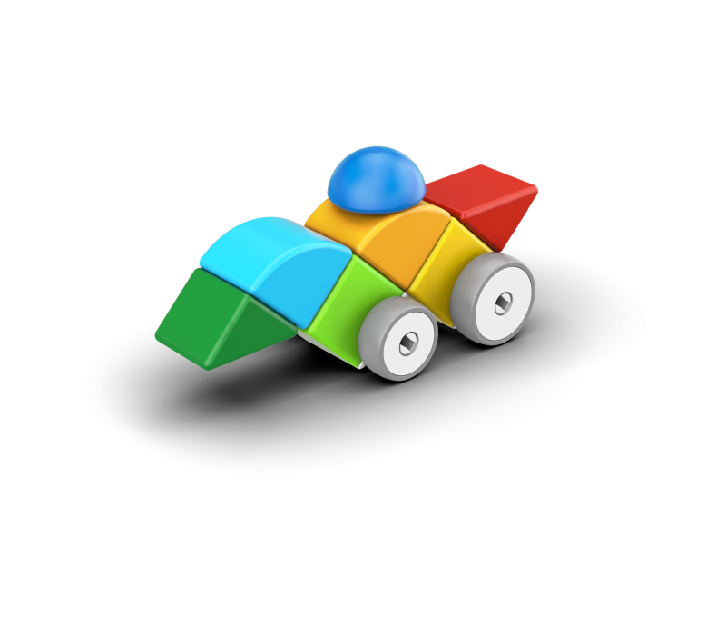 Geomag Magicube Auto 13 dílků