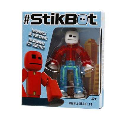 Stikbot 1 pack modrá hlava-černé tělo