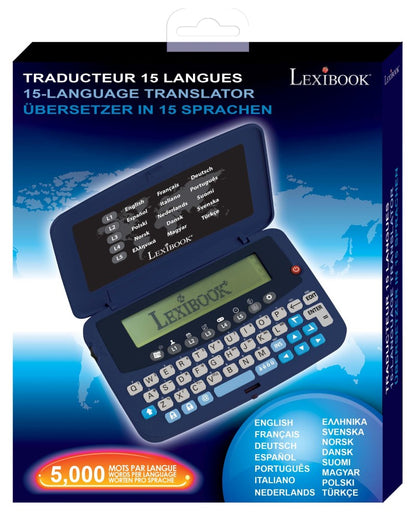 Lexibook elektronický kapesní překladač do 15 jazyků