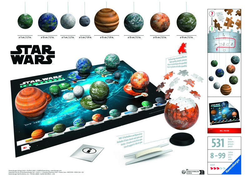Puzzle 3D Star Wars Galaxie