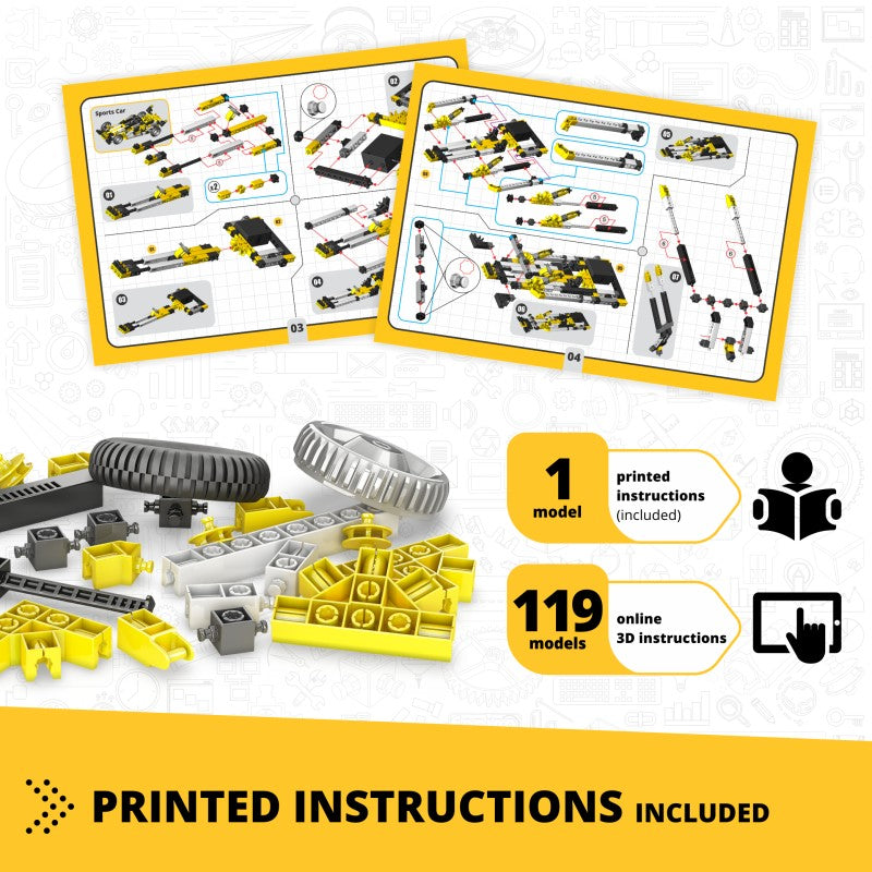 Engino Creative Builder 120 modelů s motorkem