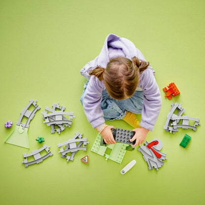 LEGO® DUPLO® 10425 Železniční tunel a koleje – rozšiřující sada