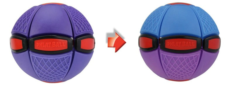 Phlat Ball junior mění barvu fialový